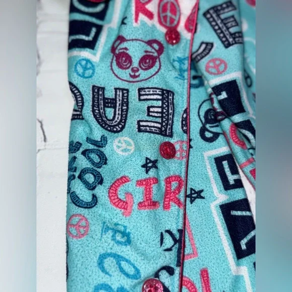 Joe Boxer Kids Pajama Set - Pink and Blue - Picture 5 of 5